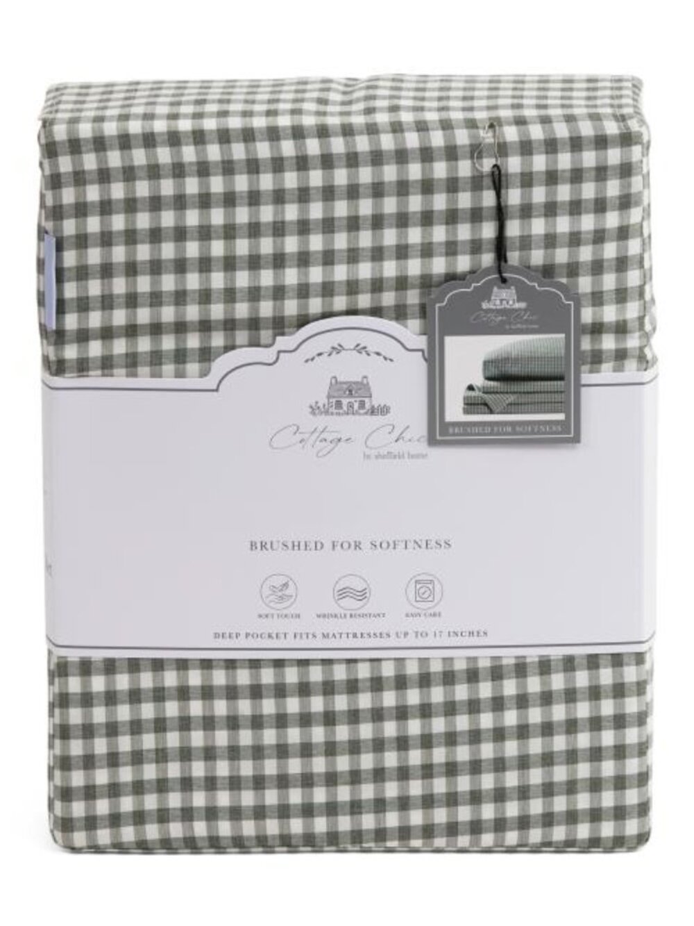 Cottage Chic by Sheffield Home Gingham Sheet Set